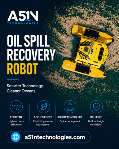 Oil Spill Recovery & Cleanup Robots